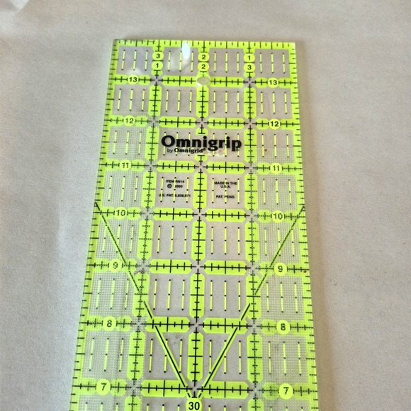 Omnigrip by Omnigrid Non-Slip Ruler 4" x 14" Quilting Sewing Crafting RN14 - Picture 3 of 8